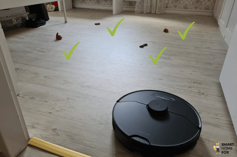 roborock s7 maxv test detection crotte de chien